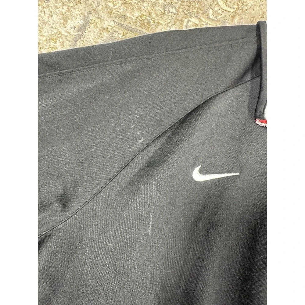VTG Nike Manchester United 2012-13 Track Jacket Mens 2XL Black Red White